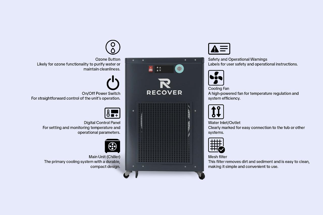 1HP Chiller Machine